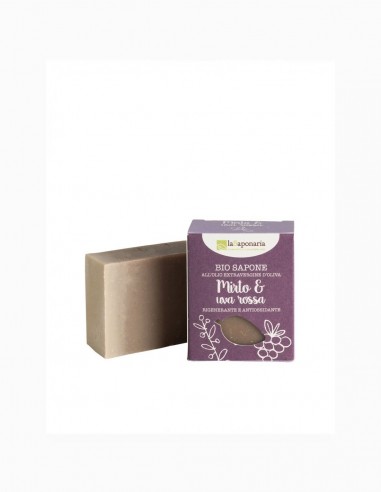 La saponaria - Sapone Mirto e Uva Rossa