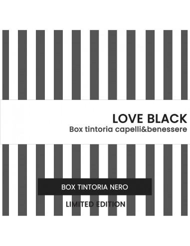  LOVE BLACK - COFANETTO TINTORIO TONO...