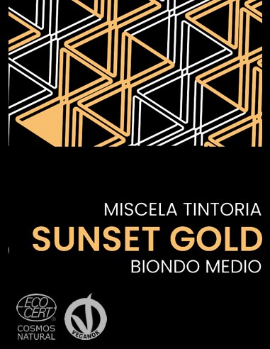 Henné Sunset Gold Biondo Medio Bio -...