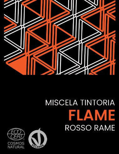 Henné Flame Rosso Rame Bio- tinta...